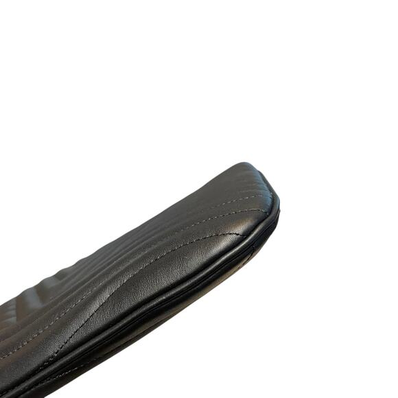 2019 Louis Vuitton New Wave Zipped Pochette Wristlet Black Calfskin Leather - Picture 8 of 13